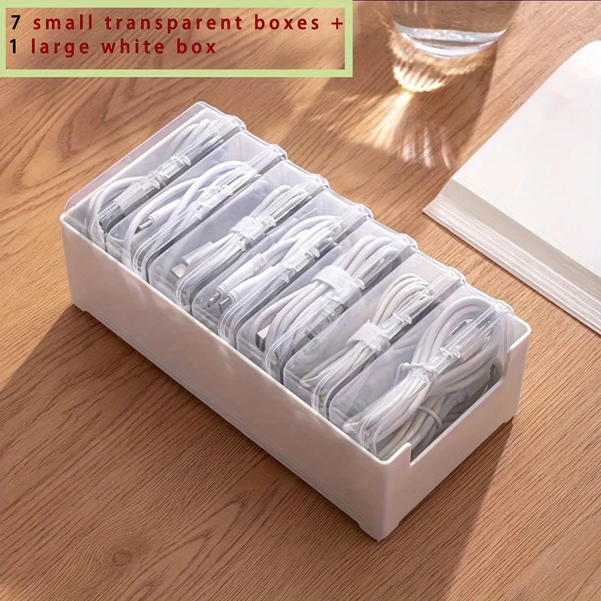 Minimal Cable Storage Box Set