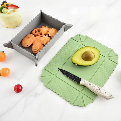 Foldable Silicone Magnetic Storage Box